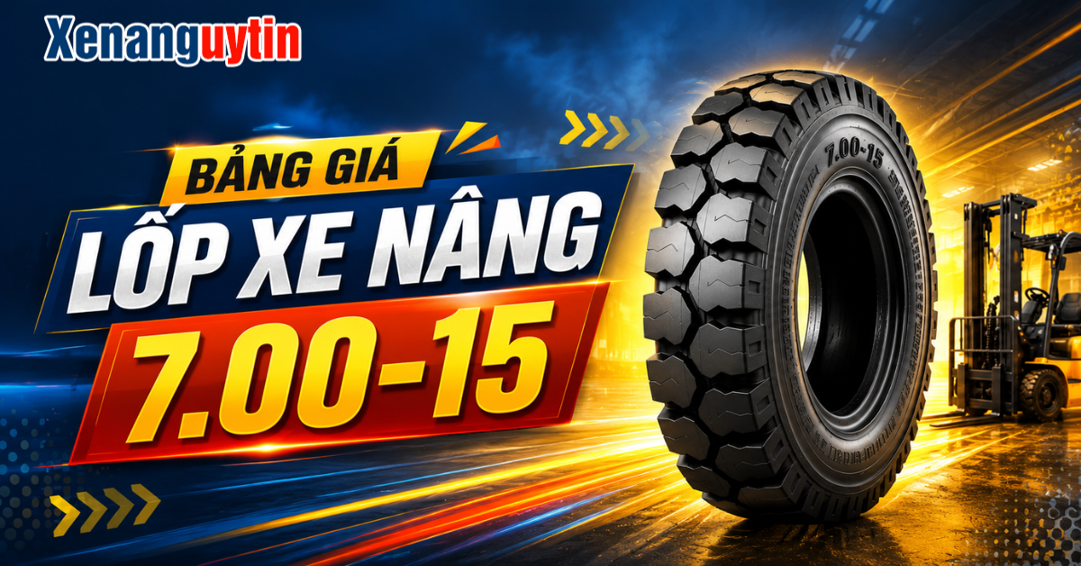 Bảng giá lốp xe nâng 7.00-15