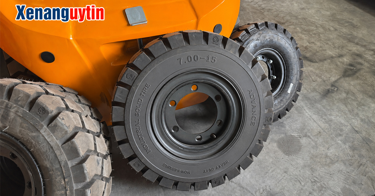 Tùy chọn lốp 7.00-15 cho dòng xe nâng thích hợp