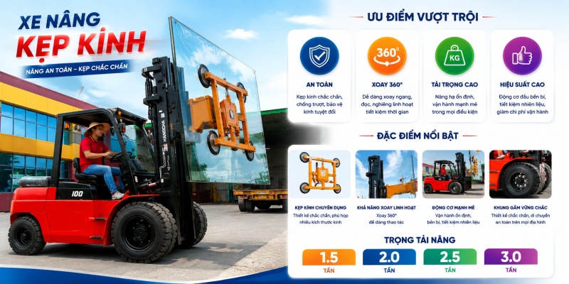 xe nâng gắp kính 1.5 tấn