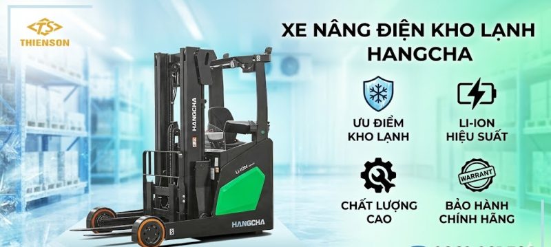 xe nâng kho lạnh