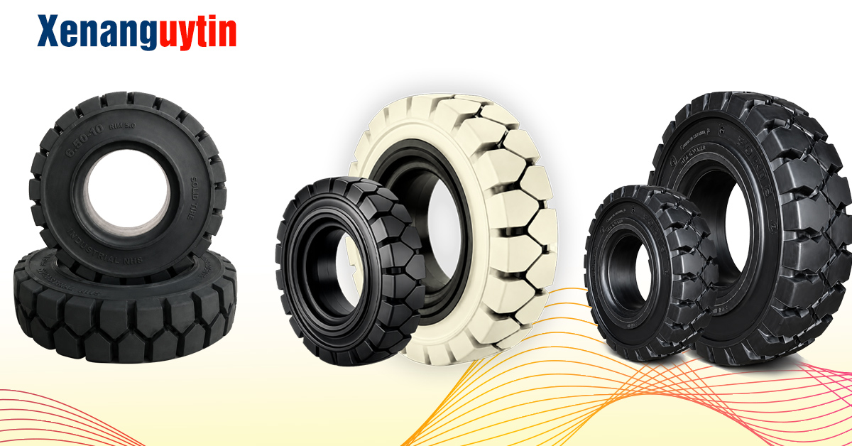 Các dòng lốp xe nâng Solid