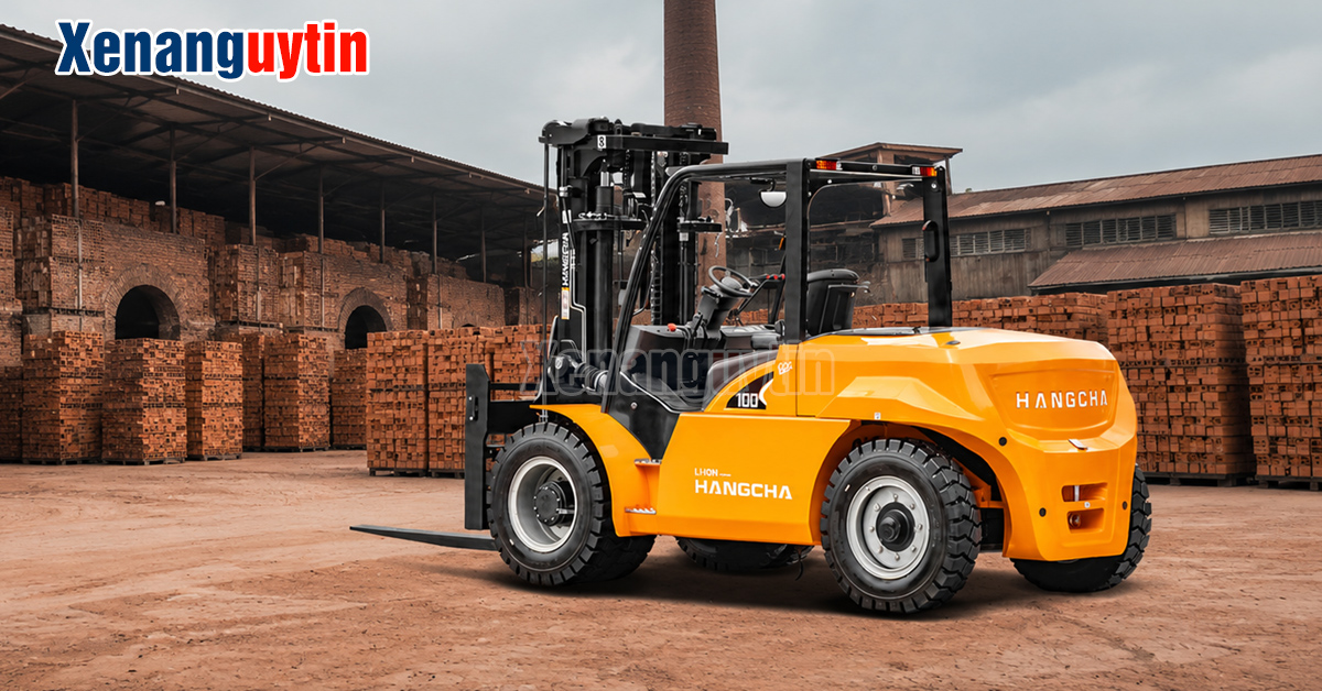 Xe nâng điện 10 tấn XE