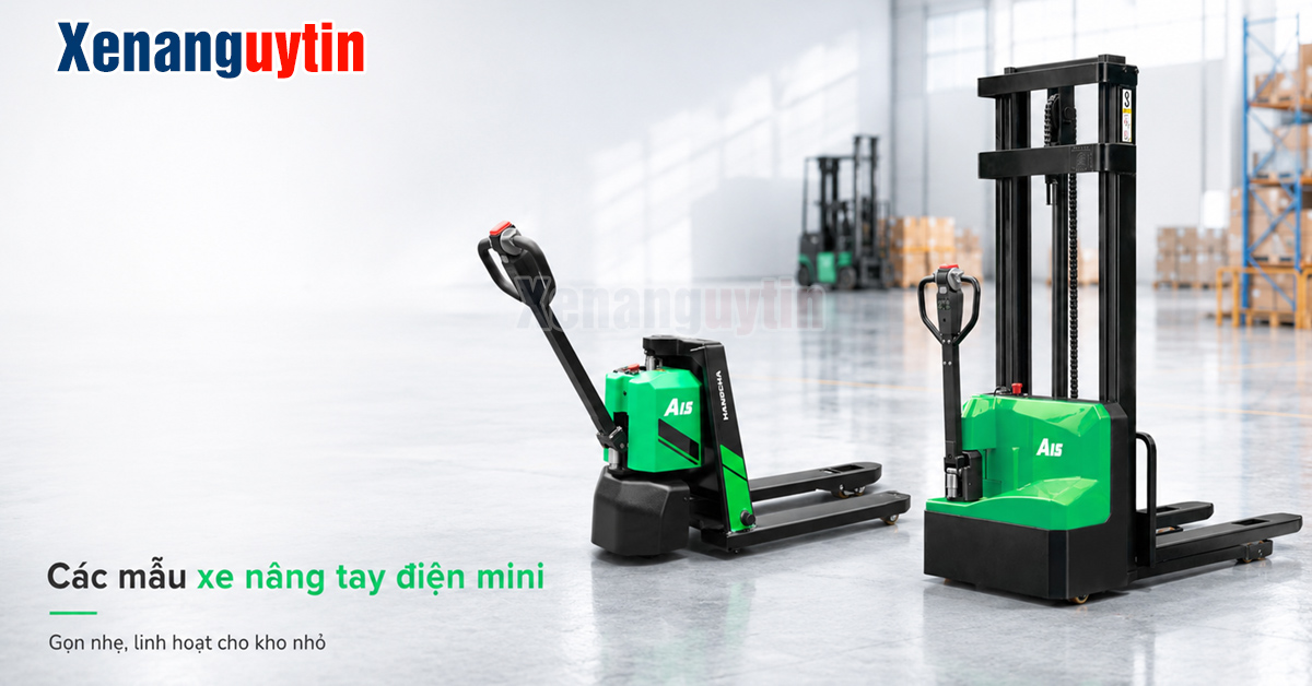 Các mẫu xe nâng tay điện mini