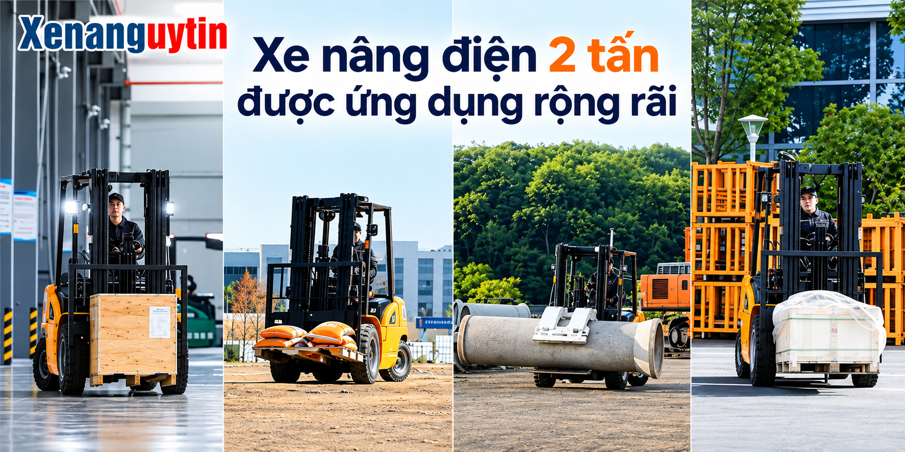Ưu điểm xe nâng 2 tấn AE