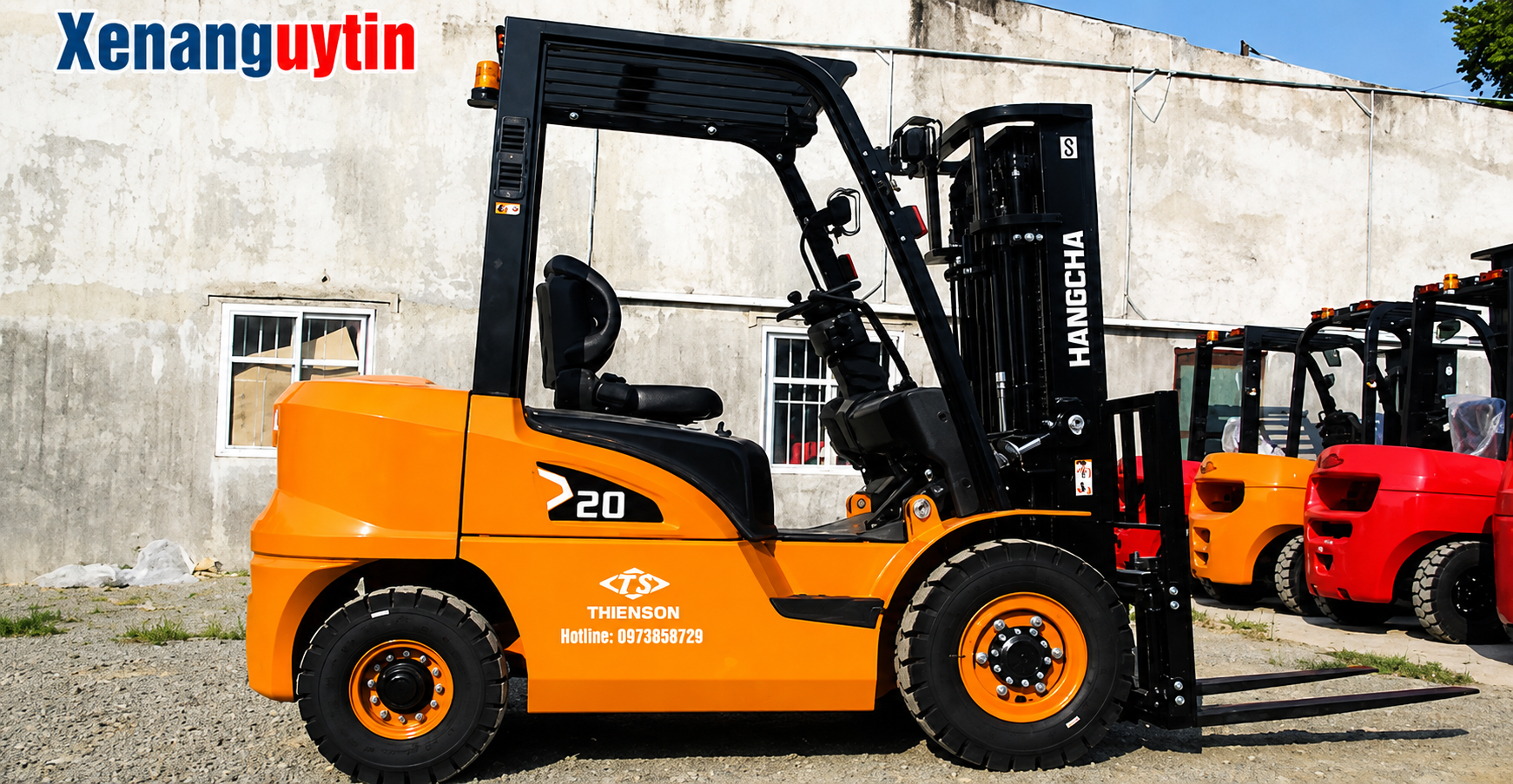 Xe nâng điện 2 tấn XE