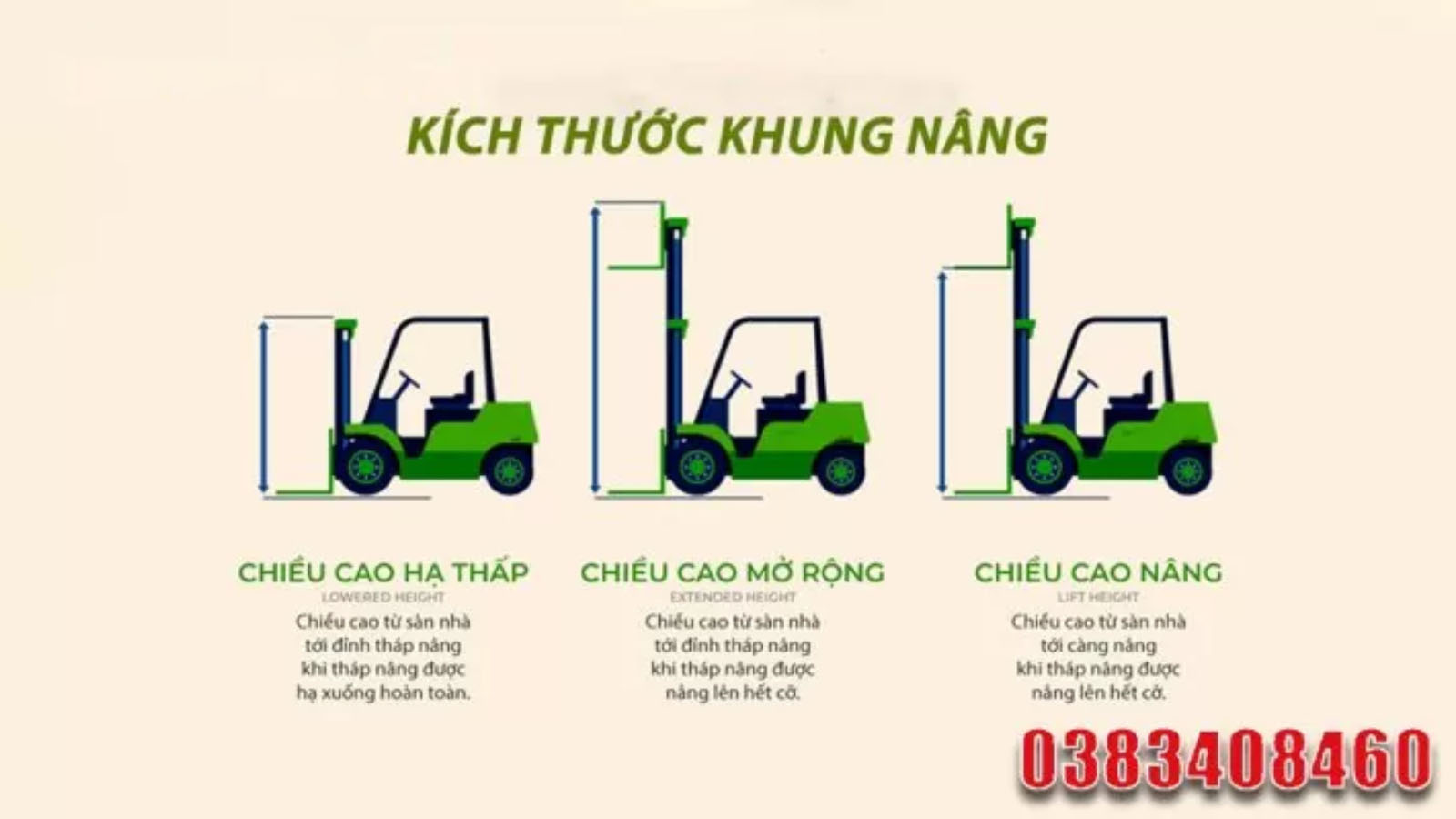 kich thuoc cua xe nang hang