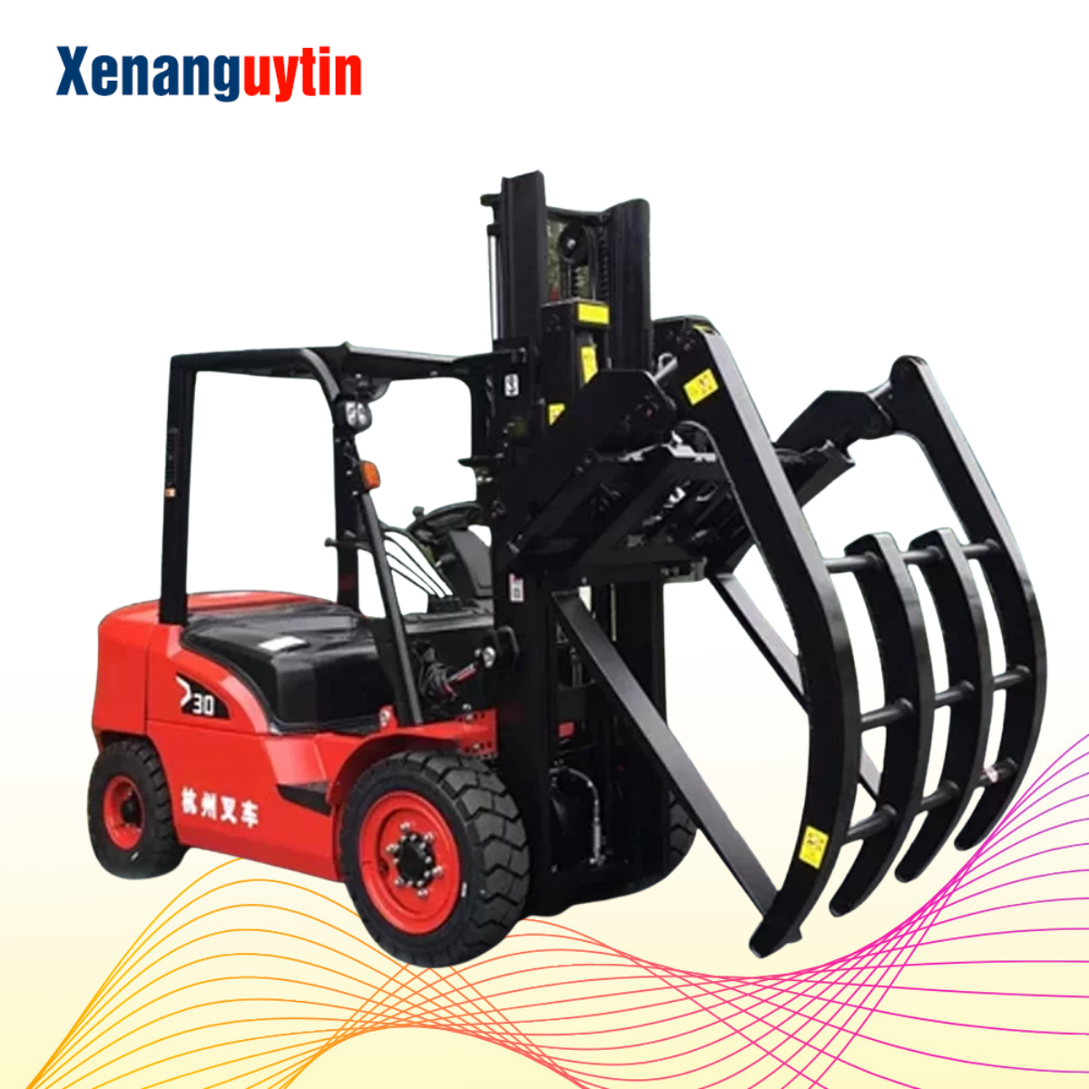Xe nâng kẹp gỗ chính hãng Xe nâng kẹp gỗ chính hãng