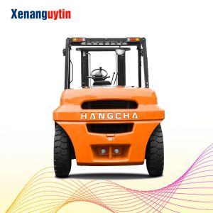 Phía sau xe nâng dầu 7 tấn