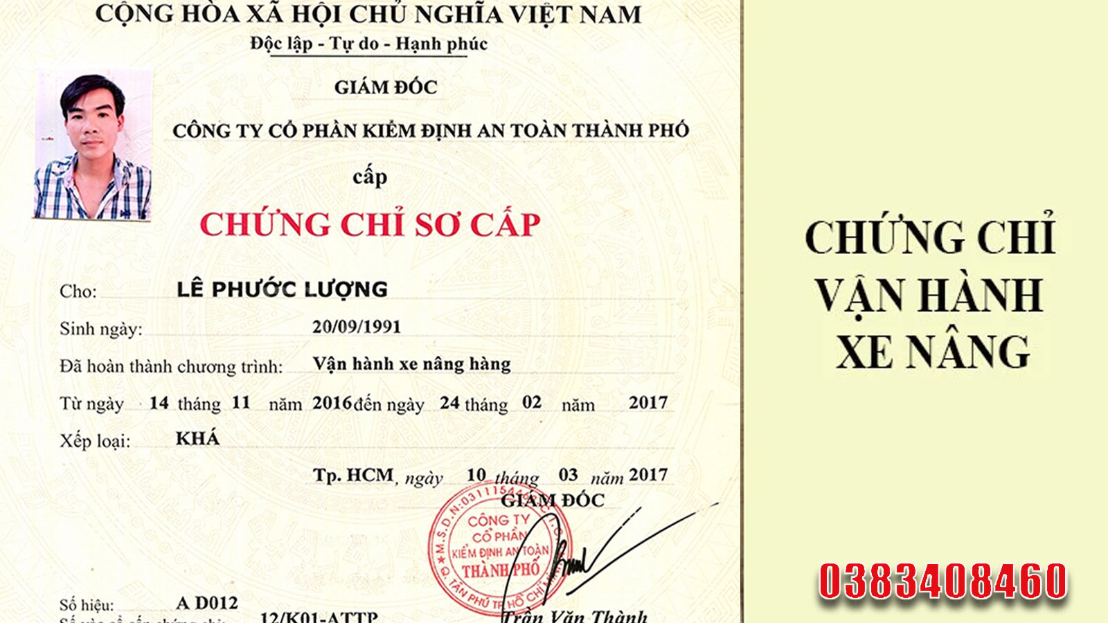 Chứng chỉ vận hành xe nâng là gì? Nội dung học và chi phí