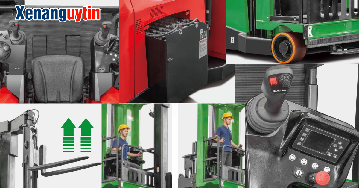 Xe nâng Man Up Hangcha tịch hợp nhiều công nghệ hiện đại