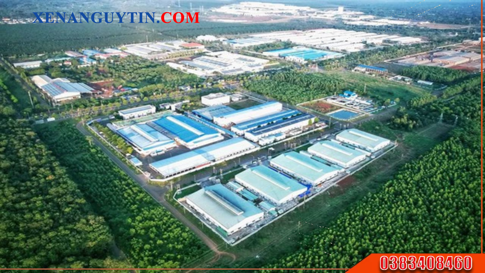 Một khu công nghiệp lớn tại Việt Nam