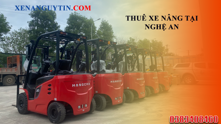 Thuê xe nâng tại nghệ an