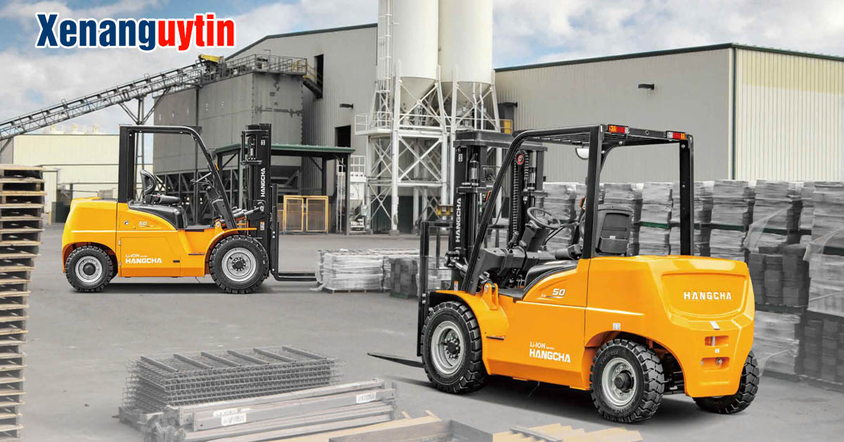 Ứng dụng của xe nâng điện 5 tấn