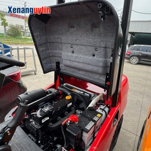 Khoang động cơ xe nâng dầu 2 tấn dòng A