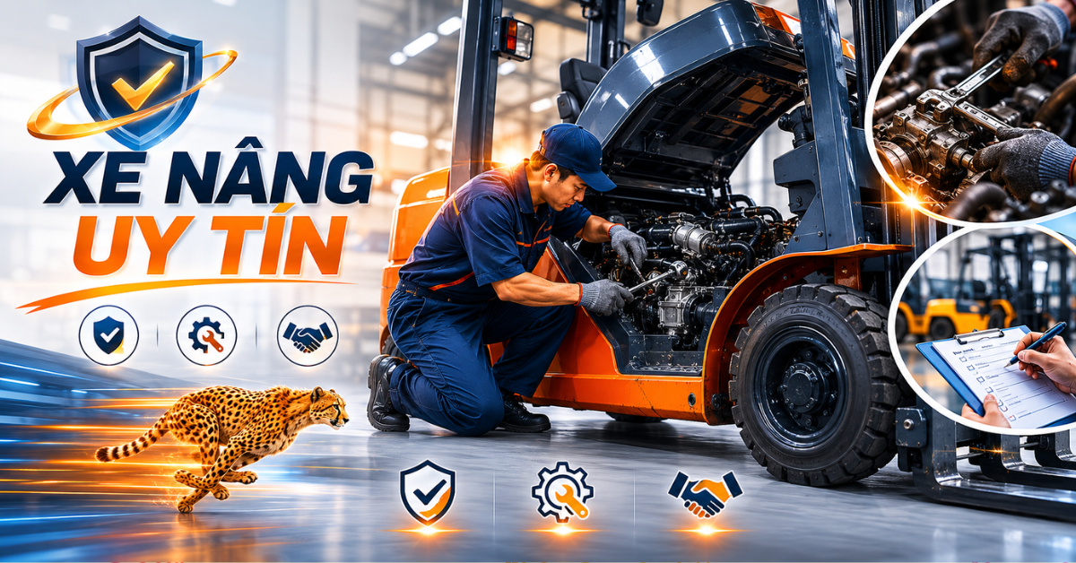 Xe Nâng Uy Tín cung cấp dịch vụ sửa xe nâng