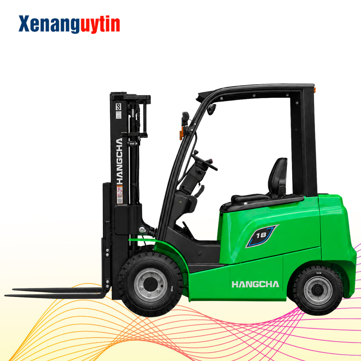 Xe nâng điện 1.8 tấn Hangcha Xe nâng điện 1.8 tấn Hangcha