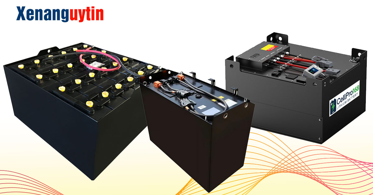 Các loại bình điện xe nâng 48V