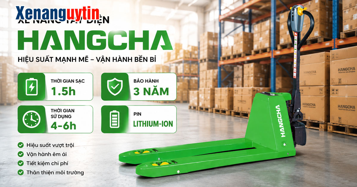 Sức mạnh từ công nghệ của xe nâng điện mini