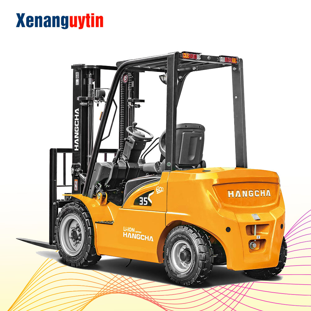 Xe nâng điện 3.5 tấn hangcha Xe nang dien 3.5 tan hangcha