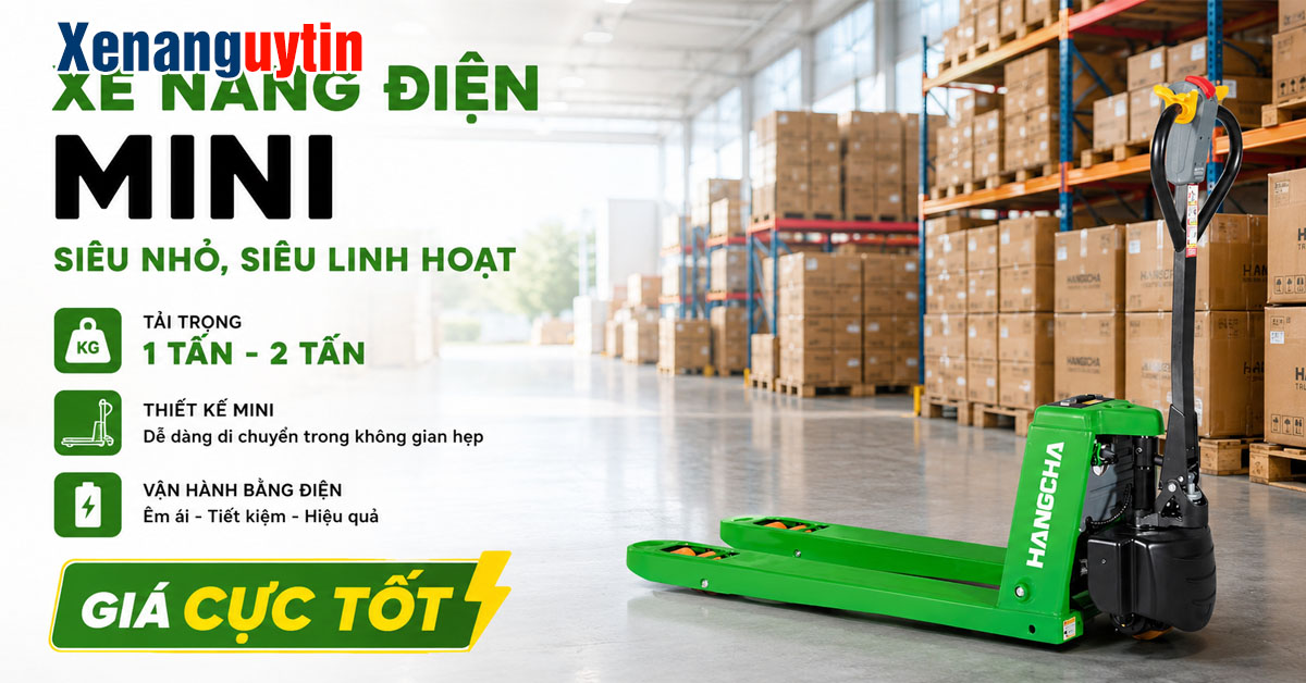 Xe nâng điện Mini Hangcha