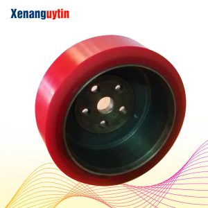 Bánh xe nâng điện đứng lái PU