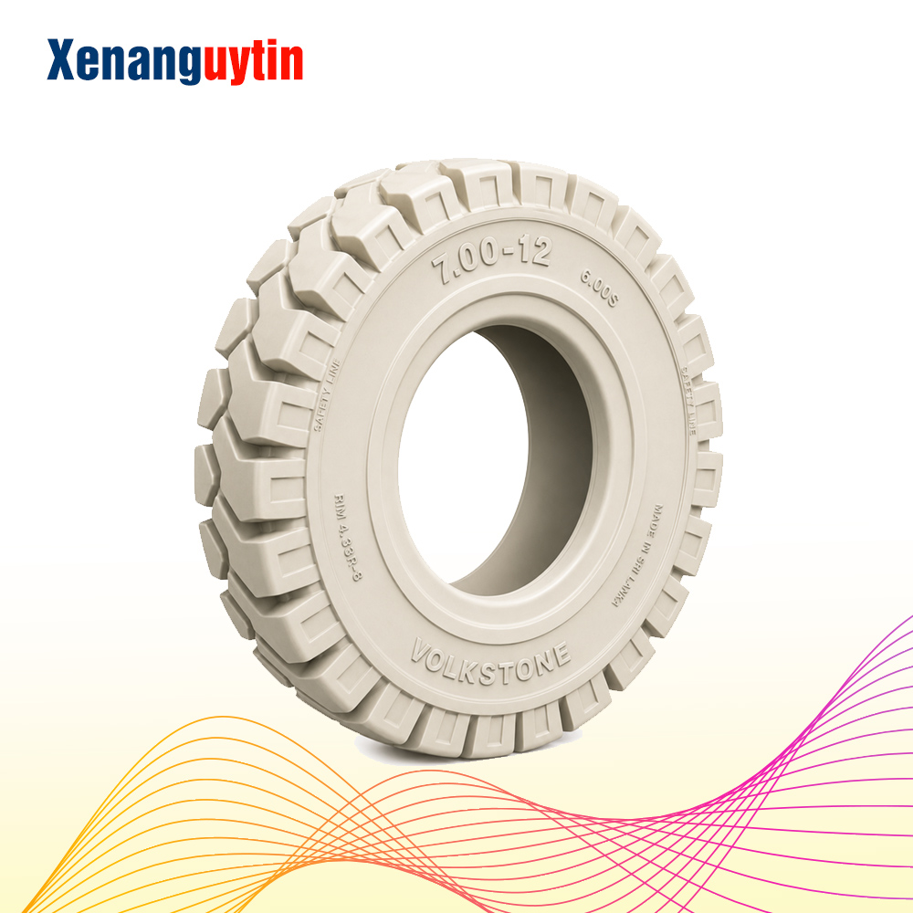 Lốp không vết xe nâng 700-12 Lốp không vết xe nâng 700-12