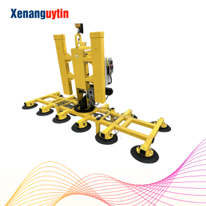 xe nâng gắp kính bộ kẹp kính