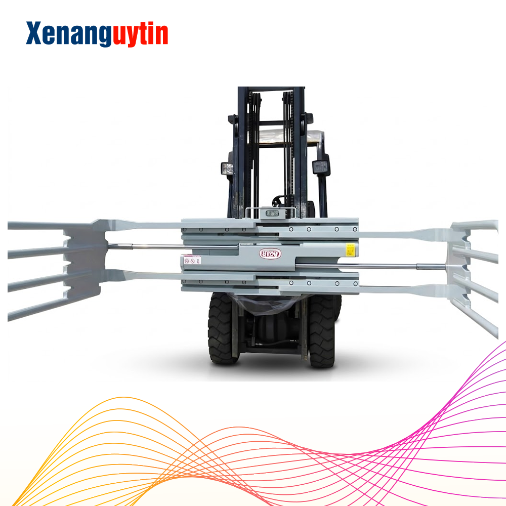 xe nâng kẹp mút xốp độ rộng 3m xe nâng kẹp mút xốp độ rộng 3m