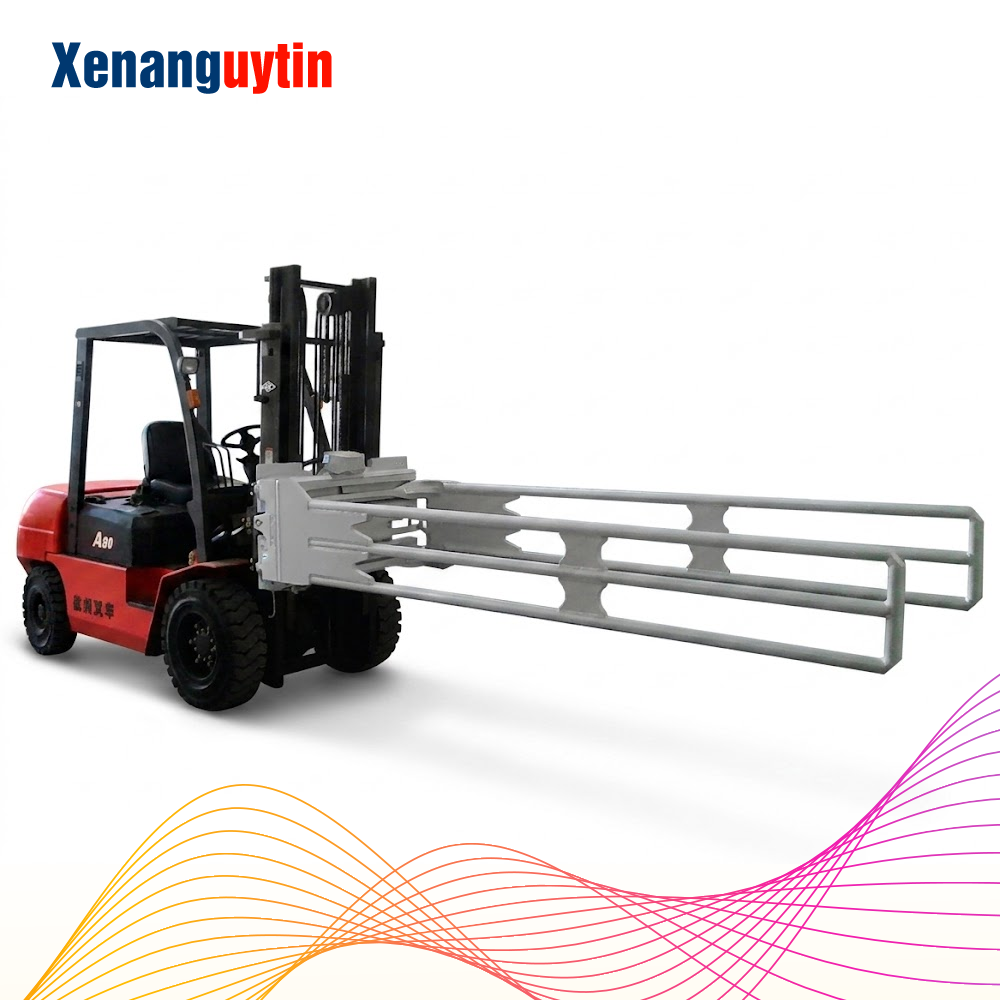xe nâng kẹp mút xốp càng dài 2m xe nâng kẹp mút xốp càng dài 2m