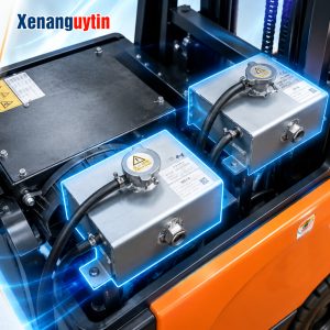 Hệ thống làm mát bằng nước của xe nâng điện 7 tấn