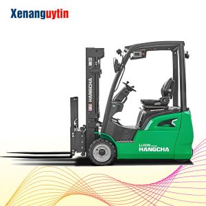 Xe nâng điện 3 bánh 1 tấn dòng X linh hoạt