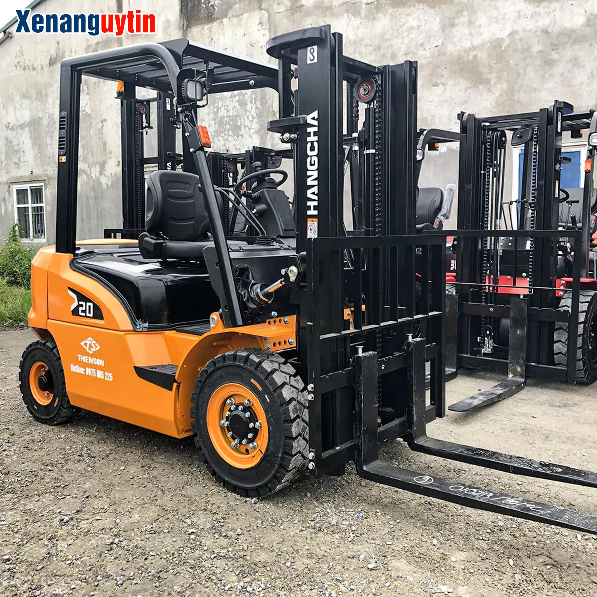 xe nâng dầu 2 tấn HangCha xe nang dau 2 tan HangCha