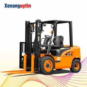 Xe nâng dầu 3 tấn động cơ Isuzu